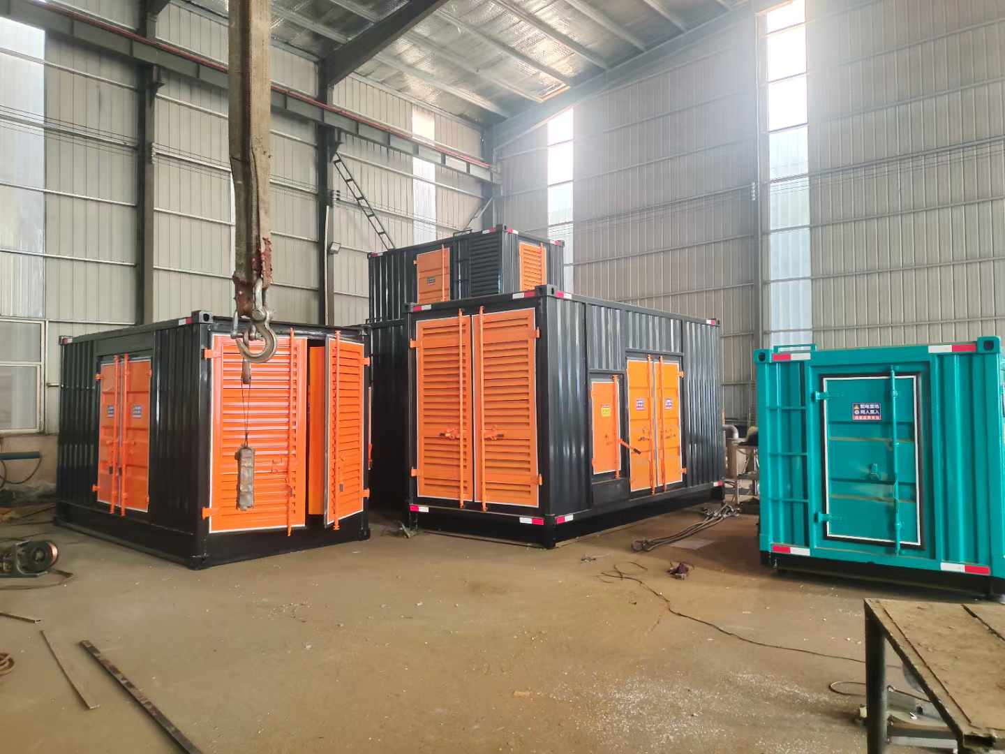 下陆500kw柴油发电机组可以带动多少功率设备？